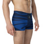 New Wave Navy Blue Universal Man Boxer Briefs by Neoclassical Pop Art