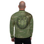 On Sale Olive Green New Your Bomber Jacket  by Neoclassical Pop Art
