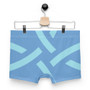 On Sale Sacred Geometric Light Blue Boxer Briefs  by Neoclassical Pop Art