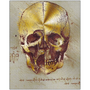 On Sale  Da Vinci olden Age Skull Metal Prints by Neoclassical Pop Art