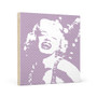 On Sale Marylin Monroe J'adore Pop Portrait Lilac Portrait Wood Canvas  by Neoclassical Pop Art