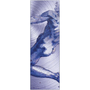 Michelangelo Purple Male Figure Print on Metal by Neoclassical Pop Art