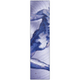 Michelangelo Purple Male Figure Print on Metal by Neoclassical Pop Art