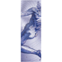 Michelangelo Purple Male Figure Print on Metal by Neoclassical Pop Art