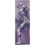 Rubens Anatomical Male Figure Purple Print on Metal by Neoclassical Pop Art