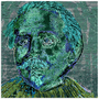 On sale Jacob Jordeans Green Blue Pop Art Self Portrait Acrylic Prints by Neoclassical Pop Art 