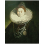 On Sale Rubens Isabella Clara Eugenia Portrait Print on acrylic by Neoclassical Pop Art