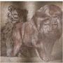 For sale Rubens two lions Metal Prints by Neoclassical Pop Art