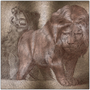 For sale Rubens two lions Metal Prints by Neoclassical Pop Art