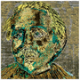 On sale Jacob Jordeans Golden Self Portrait Acrylic Prints by Neoclassical pop art 