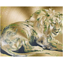 Rubens Golden Gate Lion Metal Prints by Neoclassical Pop Art