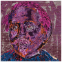 Jacob Jordaens Pink Purple Blue Pop Art Self Portrait Acrylic Prints by Neoclassical Pop Art
