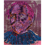 Jacob Jordaens Pink Purple Blue Pop Art Self Portrait Acrylic Prints by Neoclassical Pop Art