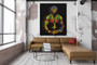 50 Cents Pop Art Portrait Oil on Canvas  painting  by Neoclassical Pop Art