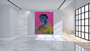 Elvis Presley Pink Pop Art Portrait Oil on Canvas by Neoclassical Pop Art