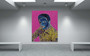 Elvis Presley Pink Pop Art Portrait Oil on Canvas by Neoclassical Pop Art