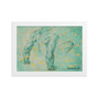 Michelangelo Male Figure in Green Framed Poster Art Prints by Neoclassical Pop Art
