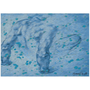 Michelangelo Male Nude in Blue Art Prints