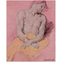 Van Dyck Pink Study for the Figure of Christ Premium Art Prints by Neoclassical Pop Art