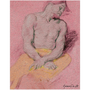 Van Dyck Pink Study for the Figure of Christ Premium Art Prints by Neoclassical Pop Art