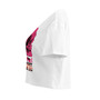 Da Vinci | Dream Big Pink Skull Women’s Crop Tee