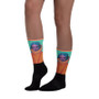 Black socks with orange Rubens Infanta Isabella portrait