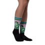 Cool Van der Helst  Amsterdam Black foot socks by Neoclassical Pop Art 