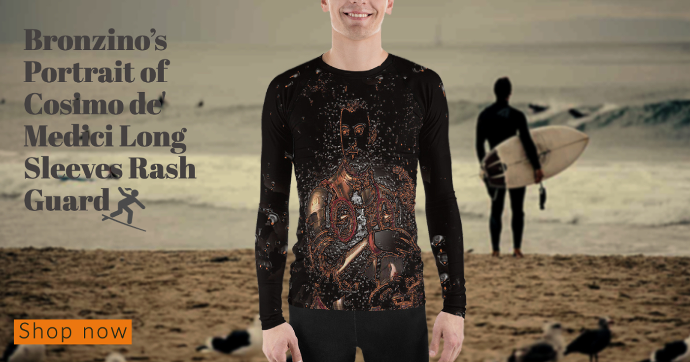 bronzino rash guard 