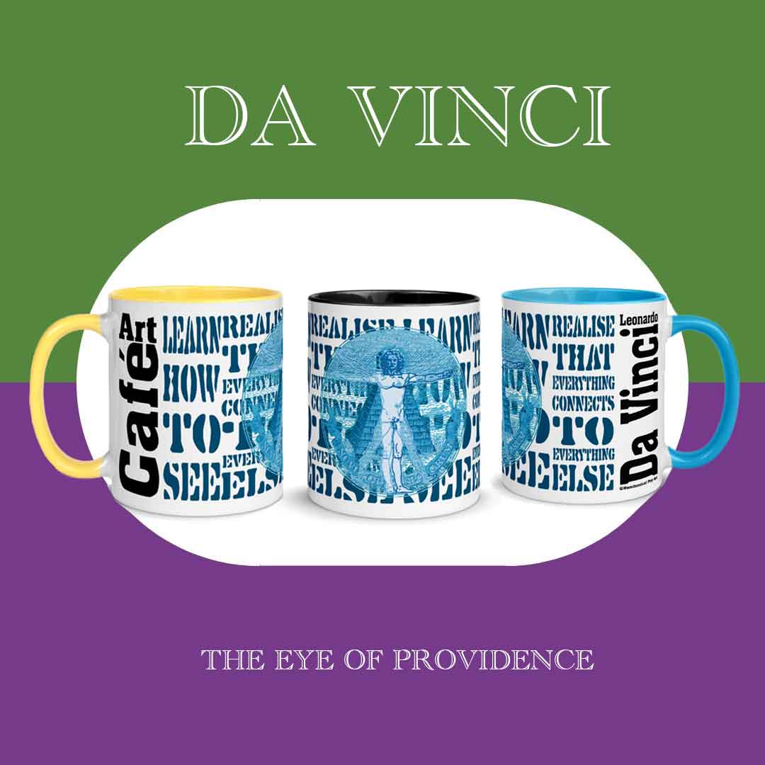 vitruvian man leonardo da vinci mug 