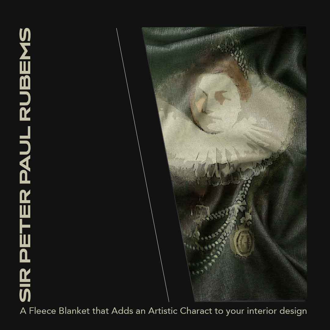 Sir Peter Paul Rubens fleece blanket 