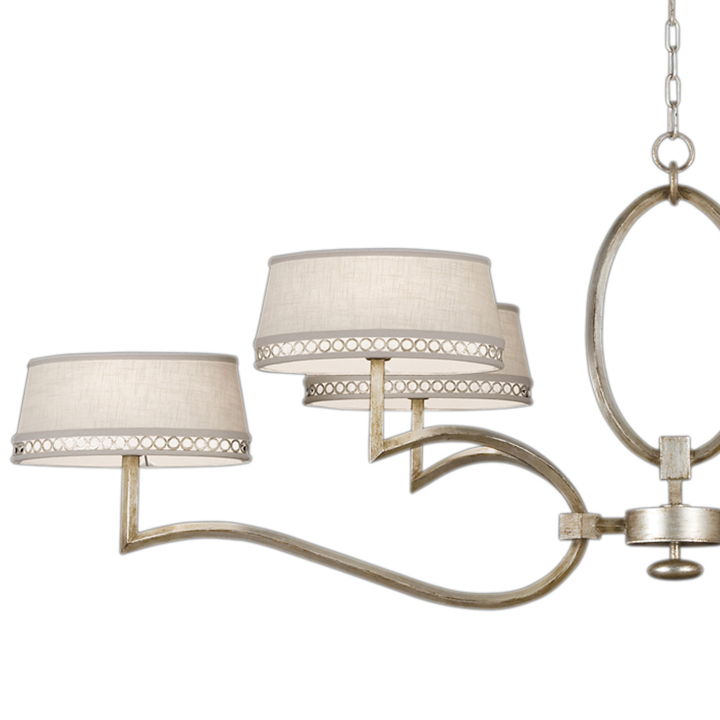 Fine Art Handcrafted Lighting Allegretto Oblong Chandelier - Thumbnail 2