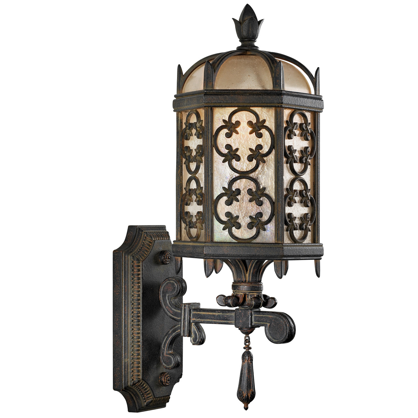 Fine Art Handcrafted Lighting Costa del Sol Wall Mount - Thumbnail 2