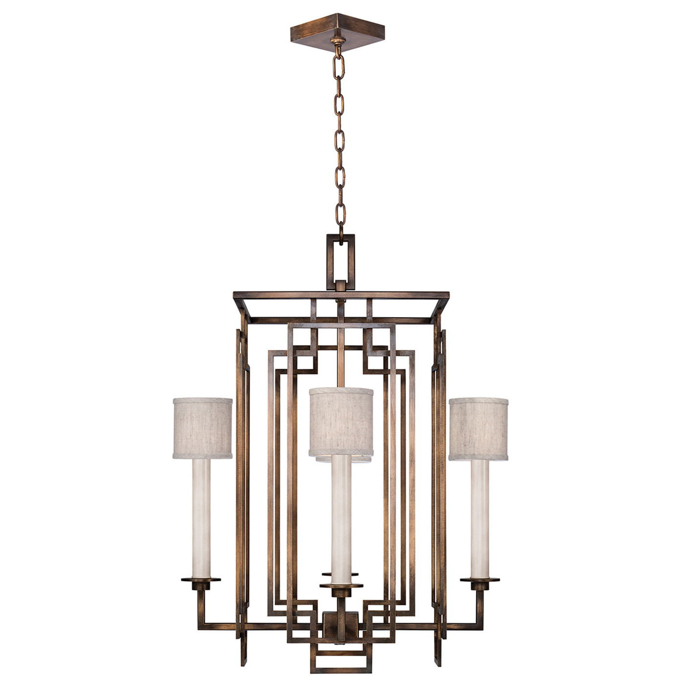 Cienfuegos 24" W Square Chandelier