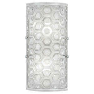 Hexagons LED 15" Sconce