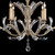 Beveled Arcs 42"W Round Chandelier 702440