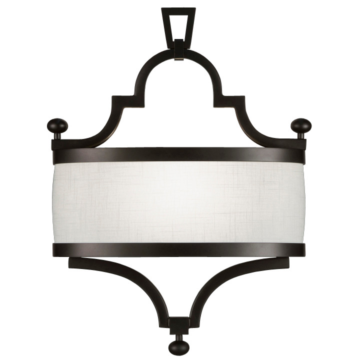 Black + White Story 19" Sconce