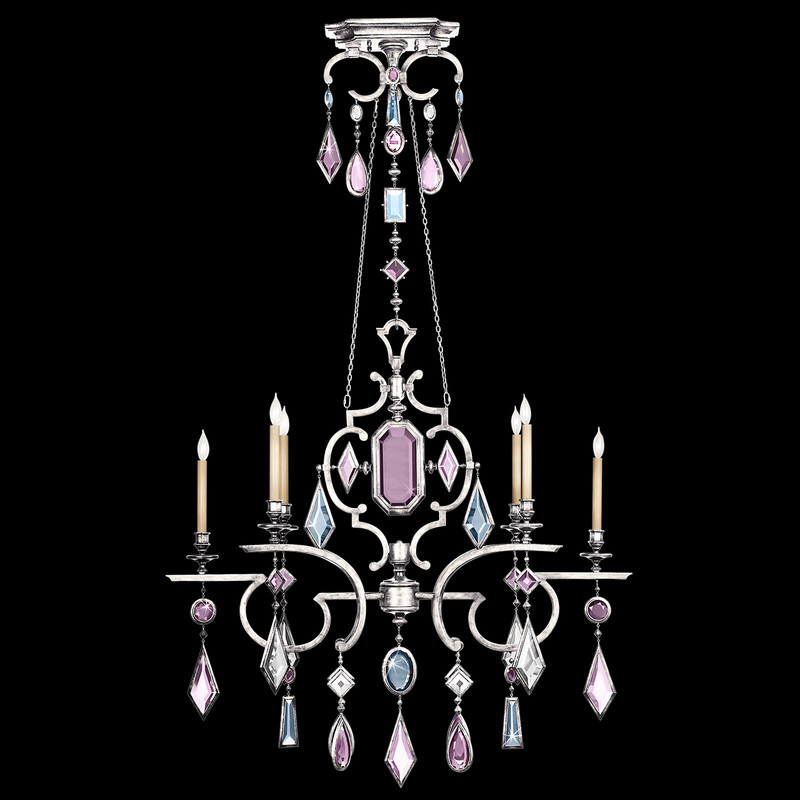 Encased Gems 50" Chandelier