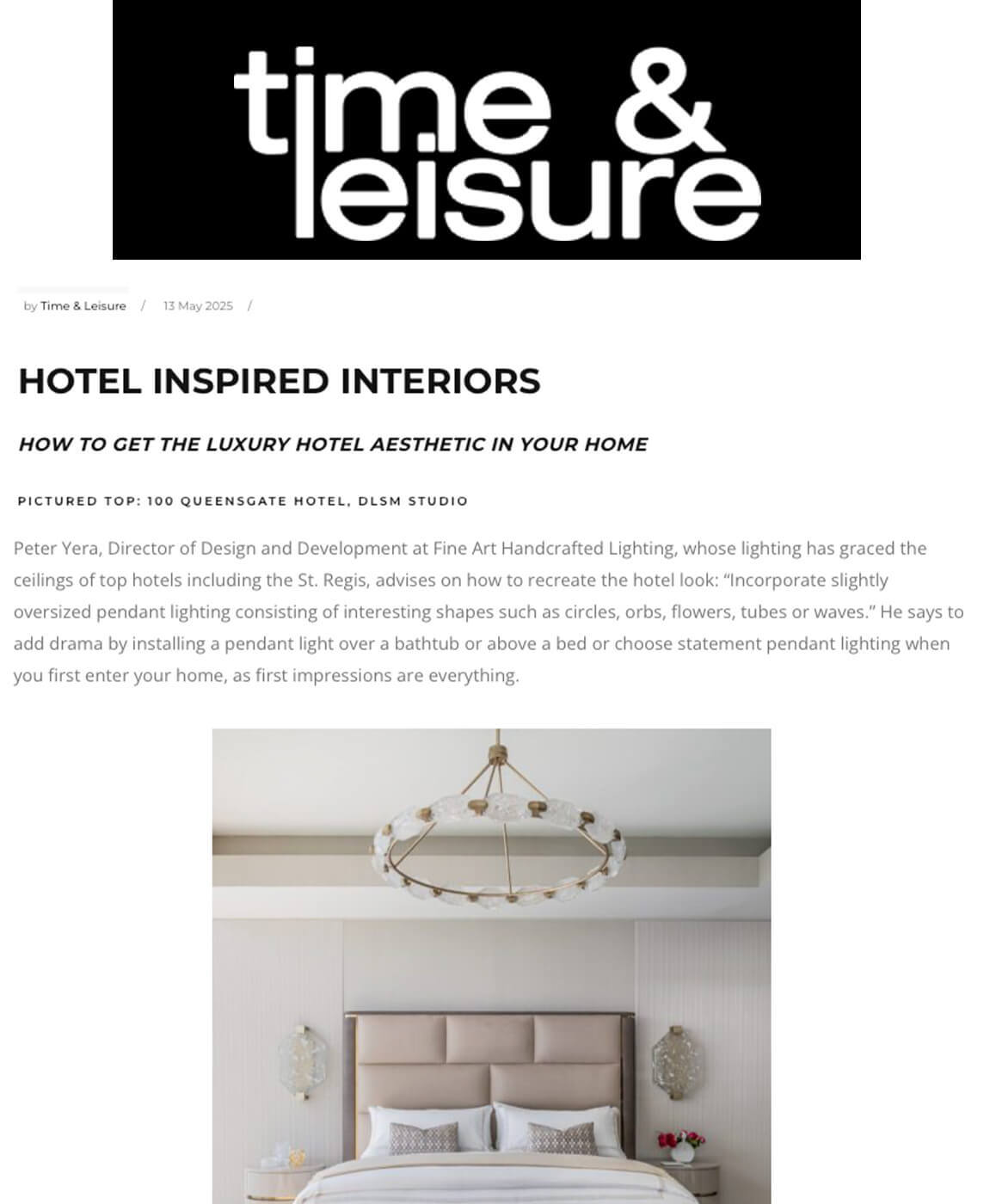 Time & Leisure image