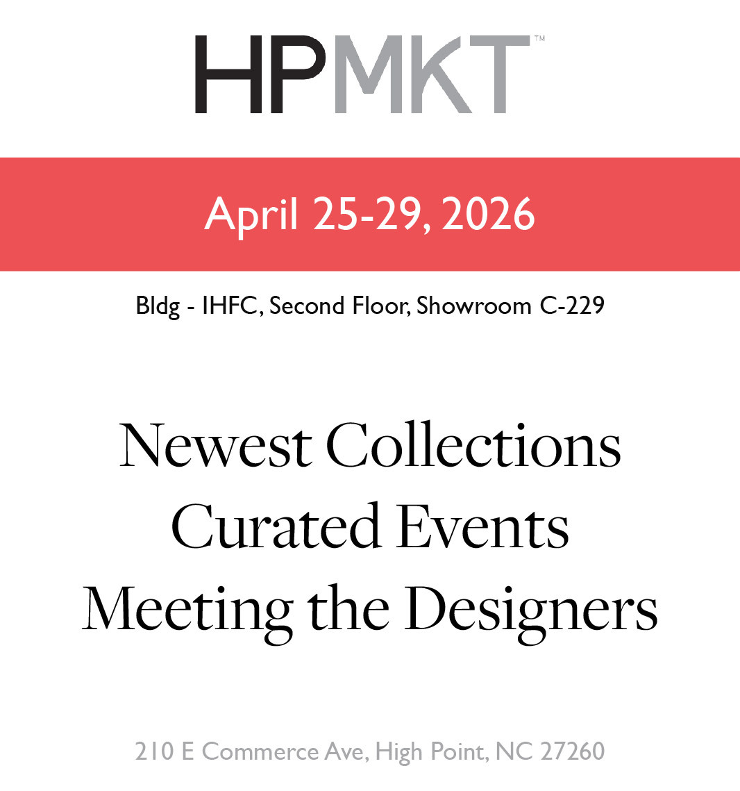 Fine Art Handcrafted Lighting HPMKT October 2025