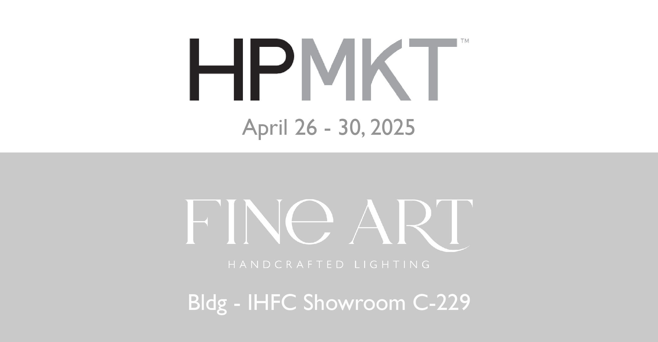 Fine Art Handcrafted Lighting HPMKT 2025