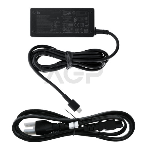 HP X360 11 G2-EE (TOUCH) / 11A G6-EE (TOUCH & NON) / 11 G7-EE (TOUCH & NON) / 11 G8-EE (TOUCH & NON) / 11 G9-EE (TOUCH & NON) / 11MK G9-EE (TOUCH & NON) / 11A-NB0013DX / 14A G5 (TOUCH & NON) *RECERTIFIED* USB-C AC ADAPTER