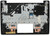 HP FORTIS 11 G9 Q (TOUCH & NON) *RECERTIFIED* PALMREST WITH KEYBOARD