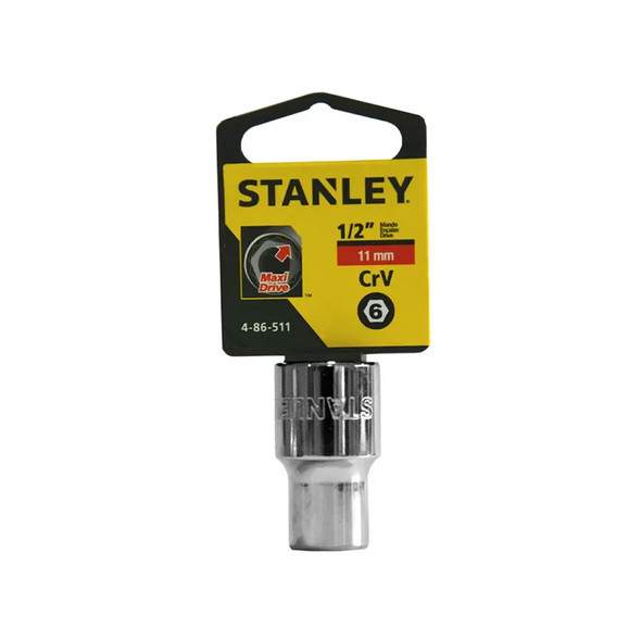 Dado 1/2" X 11 Mm 6 Puntas Stanley 4-86-511