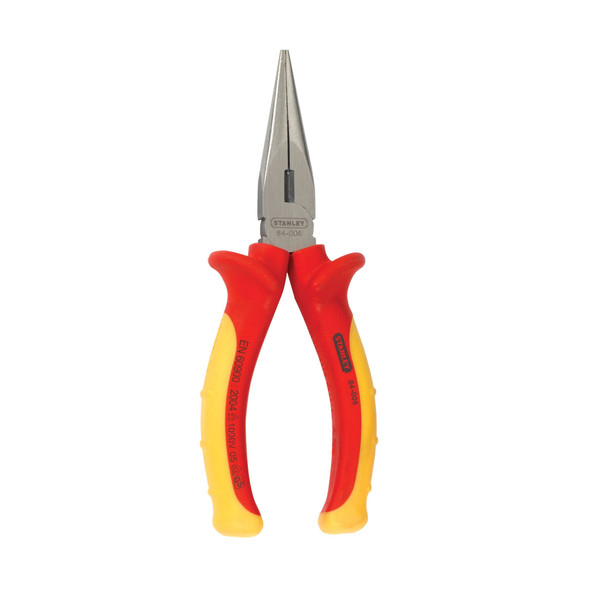 Alicate Punta Larga 6-1/2'' 1000V Maxsteel Stanley 84-006