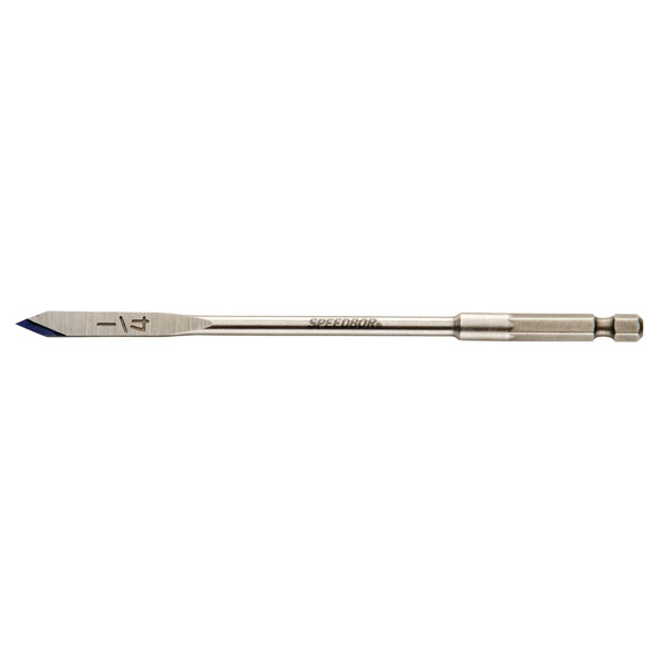 Broca Paleta 1/4" Hex 1/4" x 6" para Madera Irwin IW13997