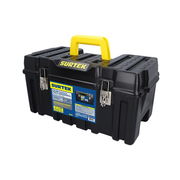 Caja Portaherramientas con Broche 21'' X 10" X 10" Surtek CPS20