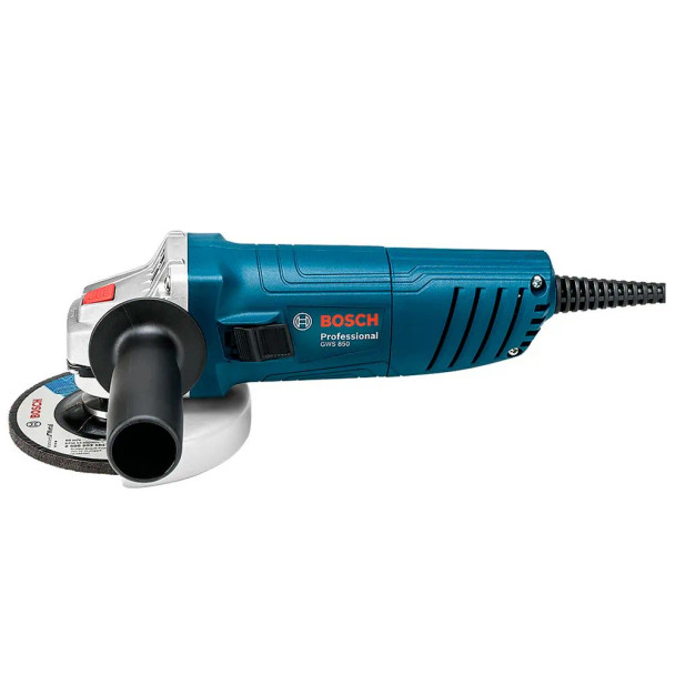 AMOLADORA ANGULAR 4-1/2" 850W - 11000 RPM BOSCH GWS 850 (CJA CARTON C/03 DISCOS)