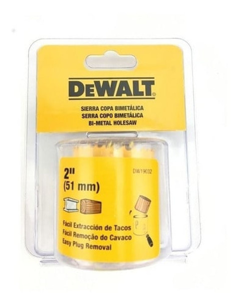 SIERRA COPA DE 2" (51MM) BIMETALICA HOLE SAW DEWALT