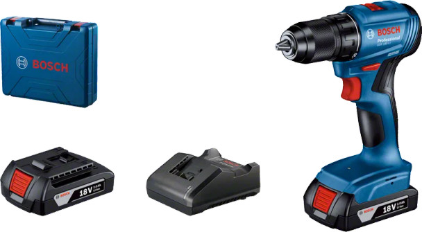 TALADRO/ATORNILLADOR 18V GSR 185-LI 2BTR-1CGR BOSCH