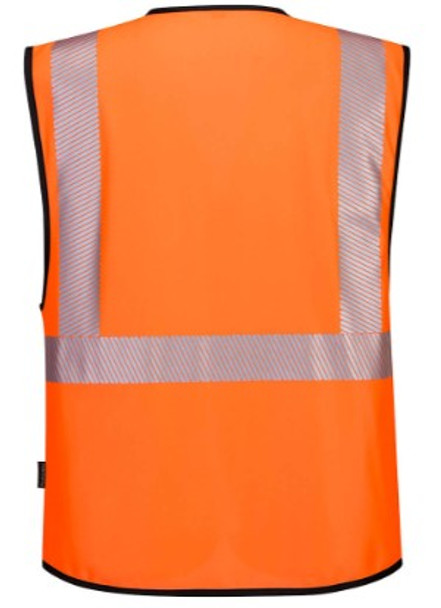 CHALECO PW3 EXECUTIVE ALTA DE VISIBILIDAD NARANJA/NEGRO PORTWEST PW309-OBR